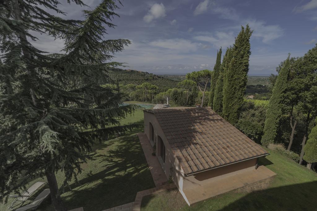 Podere Il Castellaccio Castagneto Carducci Bagian luar foto