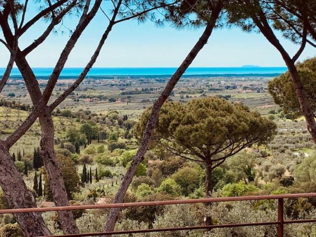 Podere Il Castellaccio Castagneto Carducci Bagian luar foto
