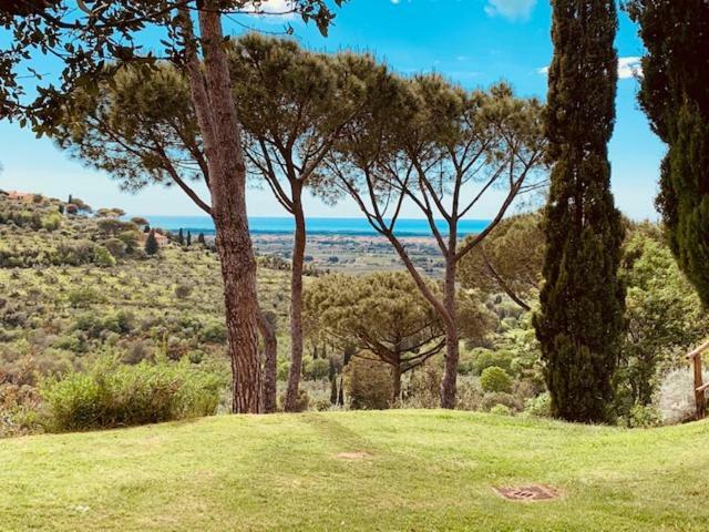 Podere Il Castellaccio Castagneto Carducci Bagian luar foto